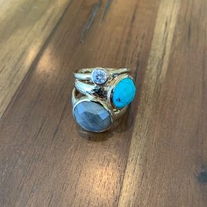 Melinda Maria Stacked Ring